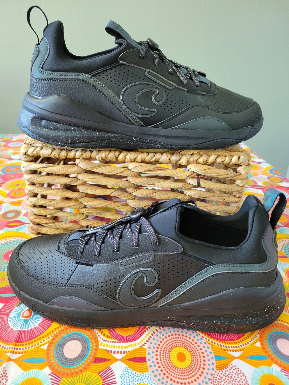 Clove Men's Strada Onyx Flash Sneakers Shoes Size 12